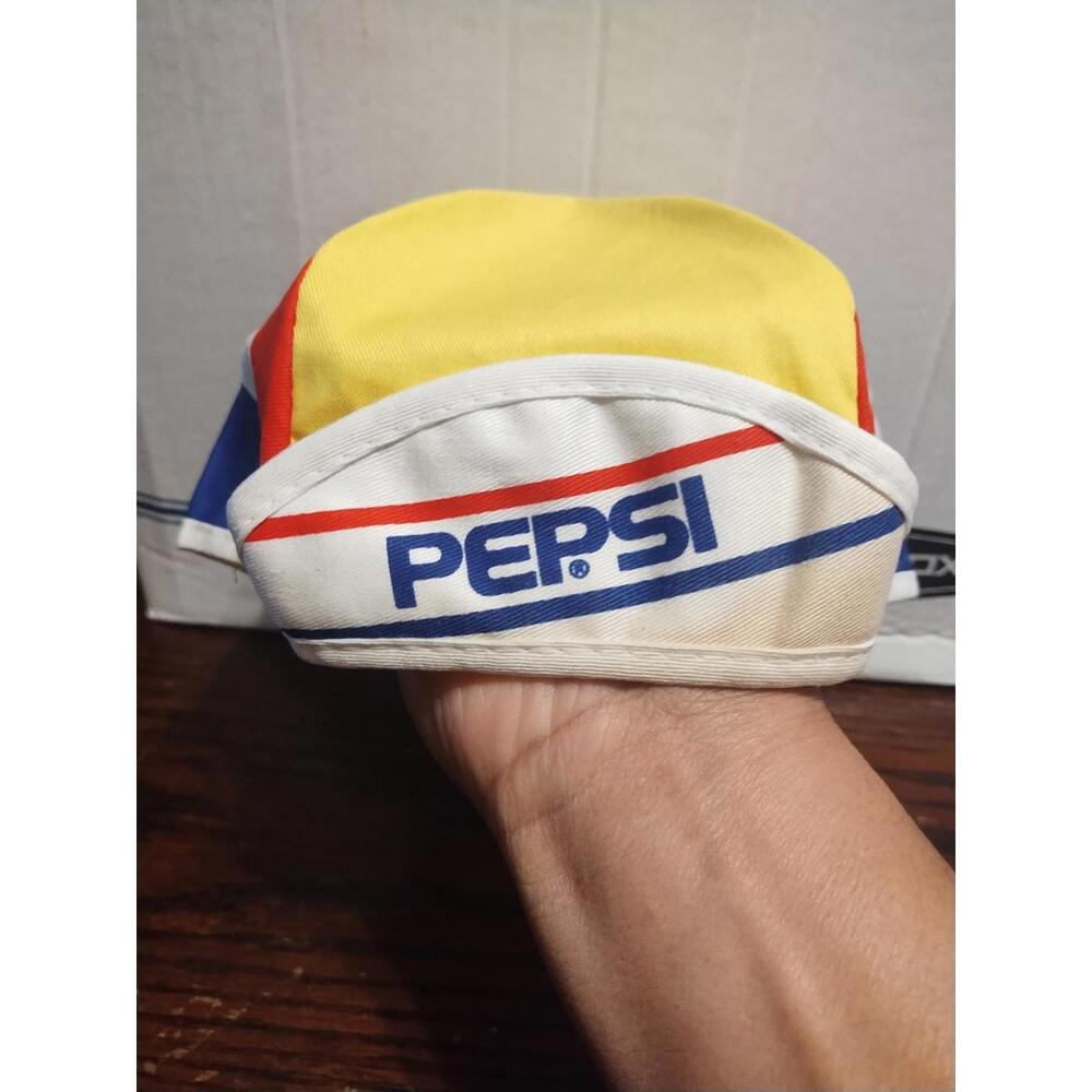 Pepsi Cola Cycling Race Cap Sports Hat - One Size Fits All lot of 9